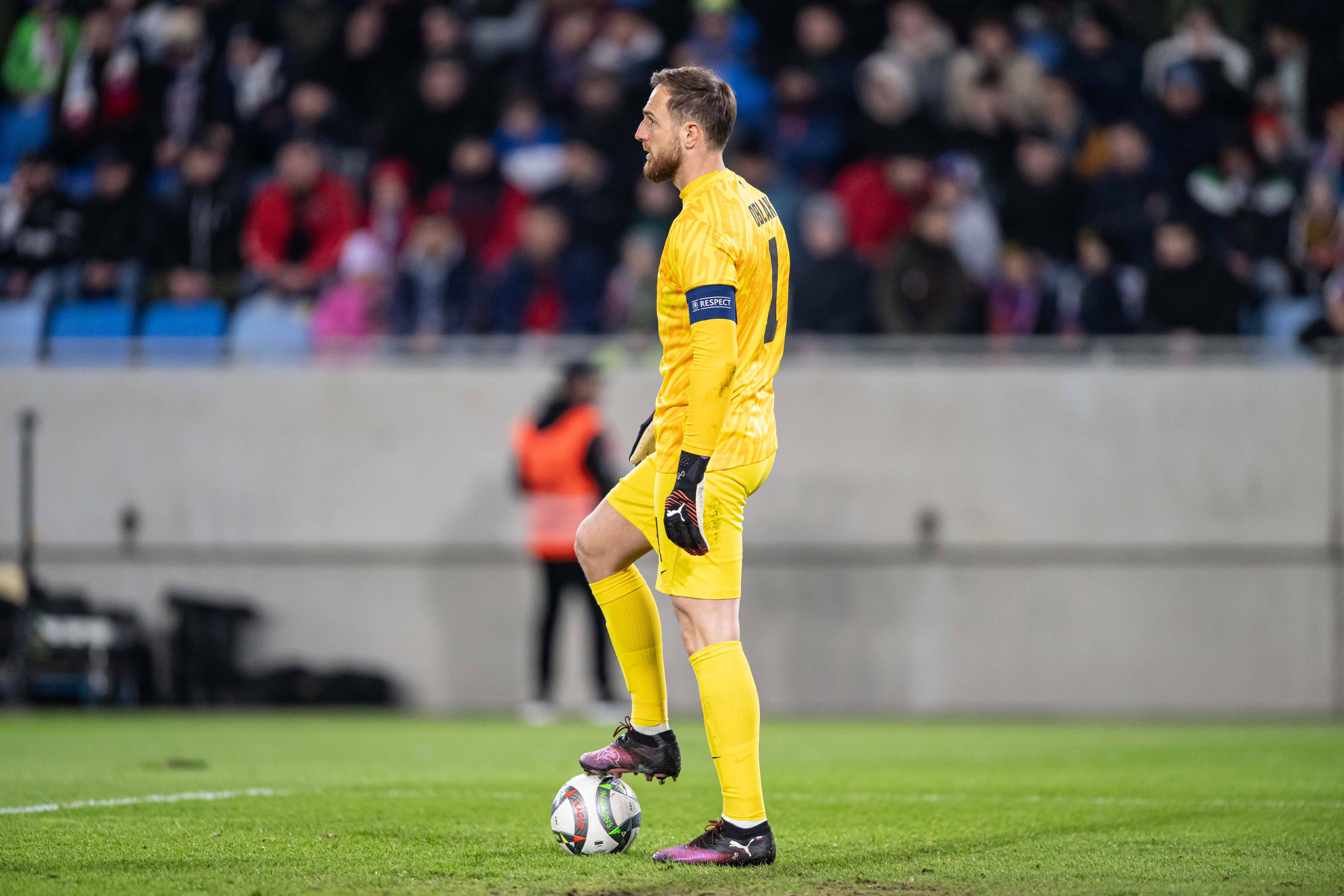 Jan Oblak (Eslováquia), 82 internacionalizações; valor de mercado: 100 milhões
