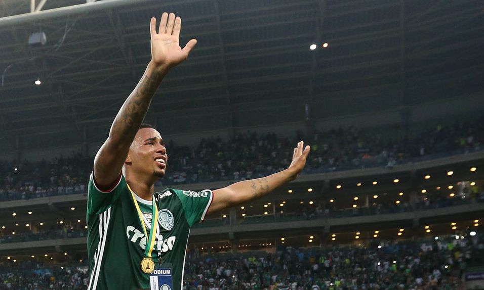 Gabriel Jesus deixou o Palmeiras em 2016