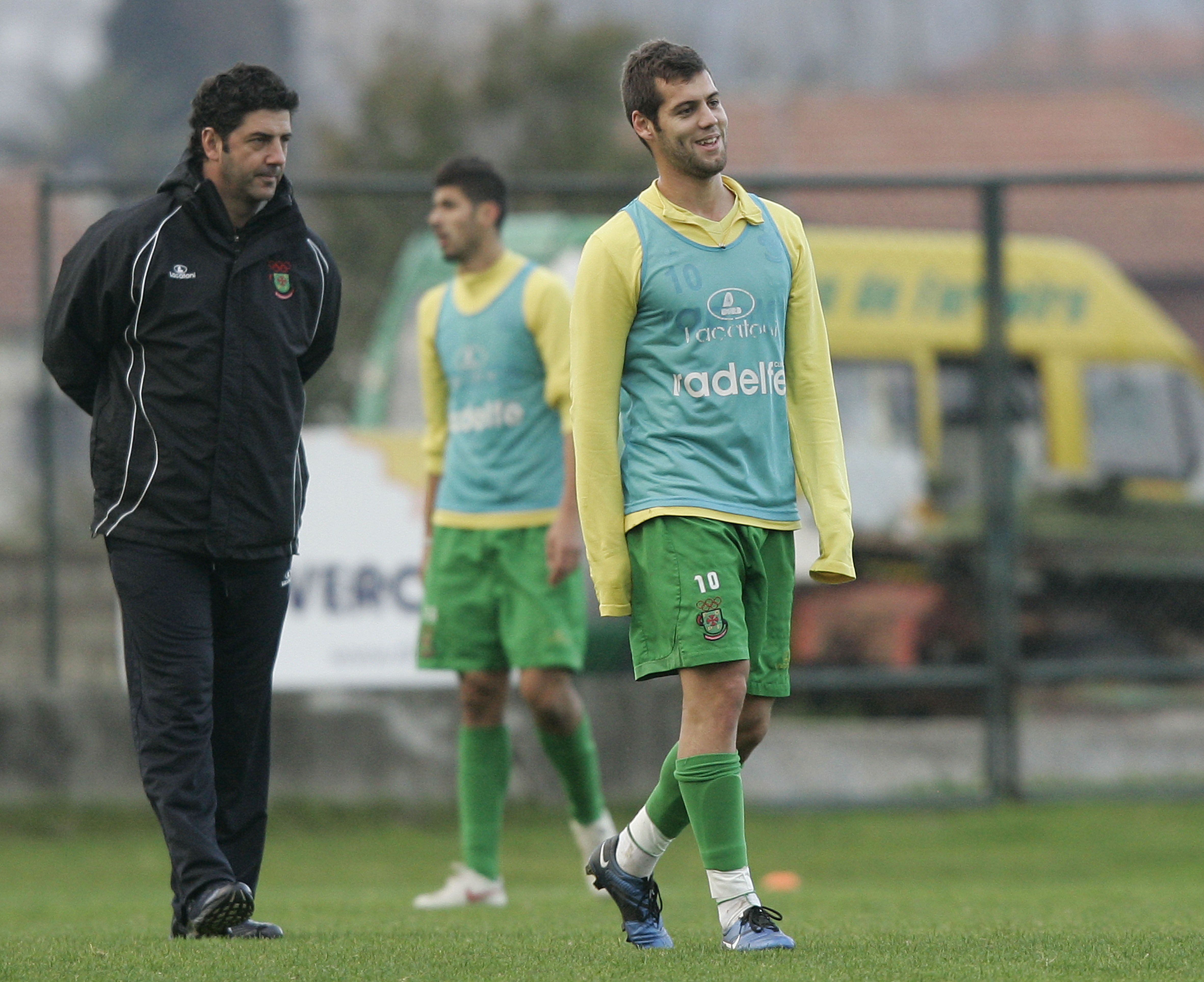 No Paços de Ferreira, onde foi treinado por Rui Vitória, com quem já tinha trabalhado no Fátima (foto: A BOLA)
