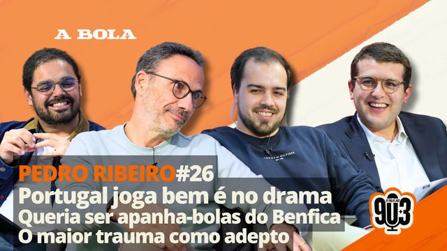 90+3 | T3 | EP 26 | Pedro Ribeiro | «Não acredito que Amorim venha já para o Benfica»