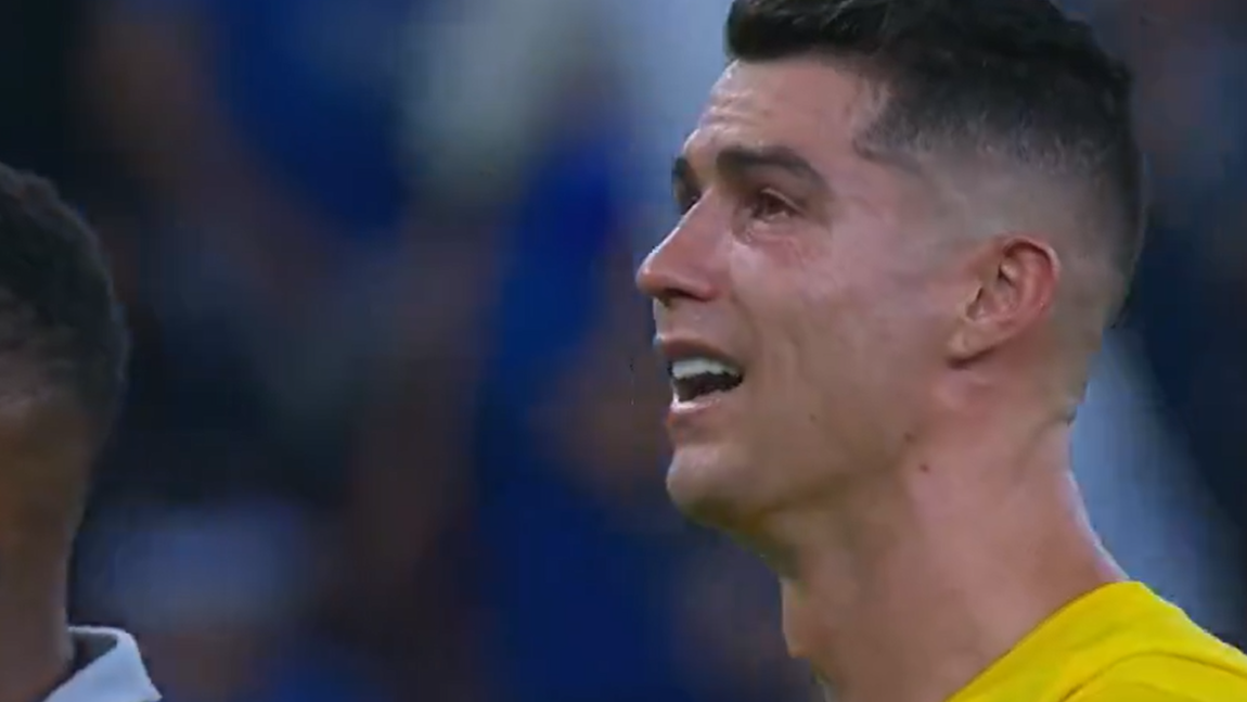 Vídeo: Cristiano Ronaldo em lágrimas após perder Taça do Rei