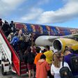 Adeptos madridistas viajam para Londres para ver a final... num avião do Barcelona