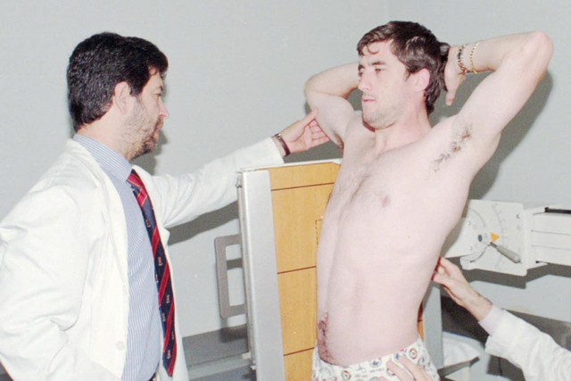 «Tive muita sorte em não ter ficado numa cadeira de rodas»