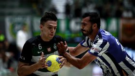 Susto e reviravolta na festa de consagração do Sporting