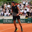 Henrique Rocha eliminado na terceira ronda de Roland Garros