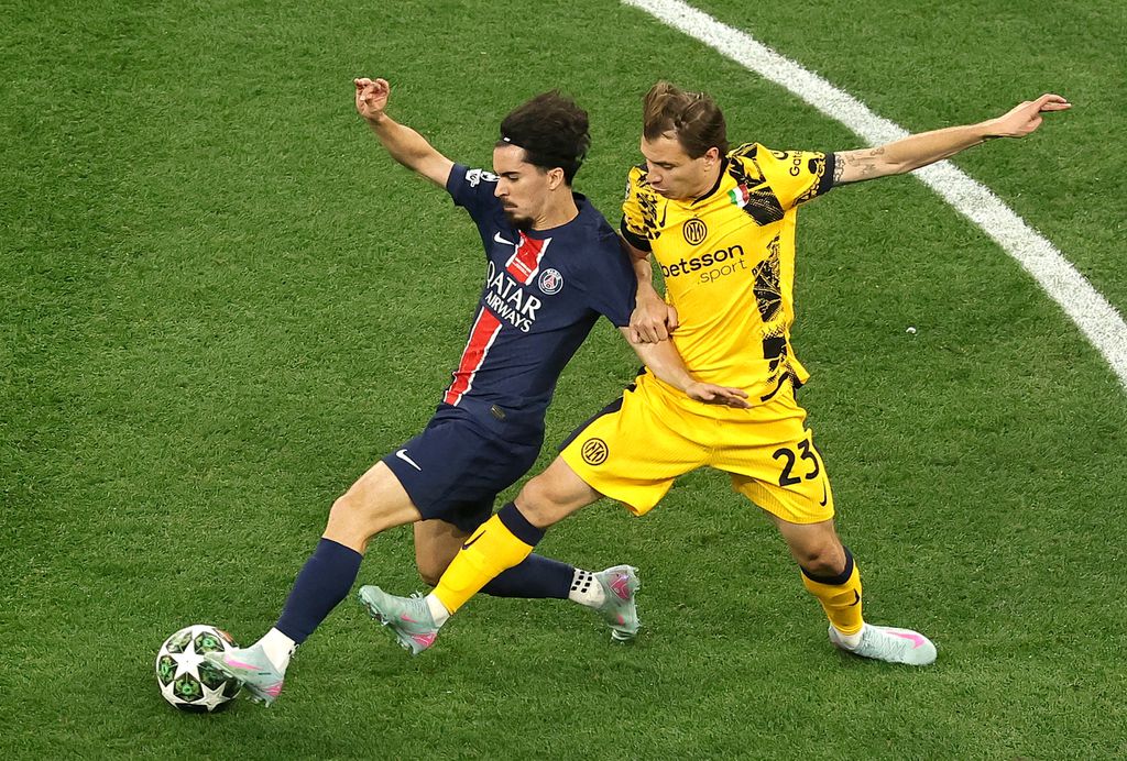 PSG-Inter: Doué marca o segundo
