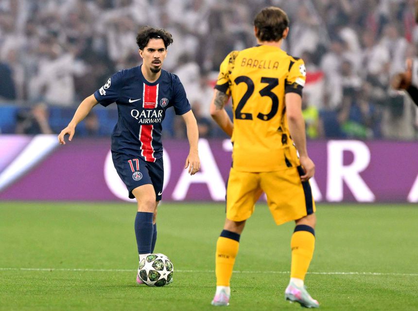 Vitinha em ação frente ao Inter