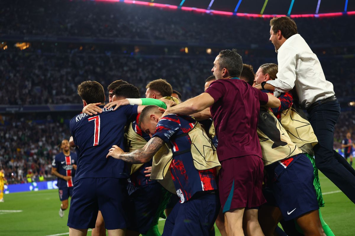PSG-Inter, 5-0 Doué e Vitinha levam parisienses ao título
