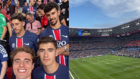 Jogadores do Benfica com a camisola do PSG? Se calhar está de chuva