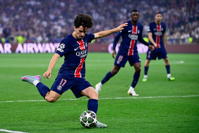 Vitinha em ação frente ao Inter