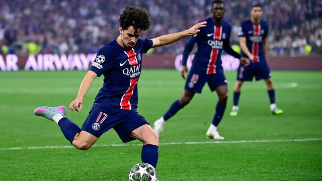 Vitinha em ação frente ao Inter