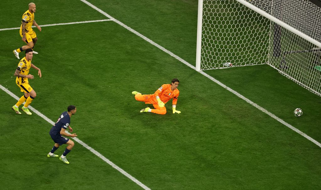 PSG-Inter: intervalo com parisienses na frente