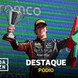 Pódio na F3: 'A Portuguesa' ouve-se em Barcelona após vitória de Ivan Domingues