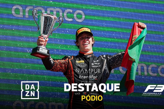 Pódio na F3: 'A Portuguesa' ouve-se em Barcelona após vitória de Ivan Domingues