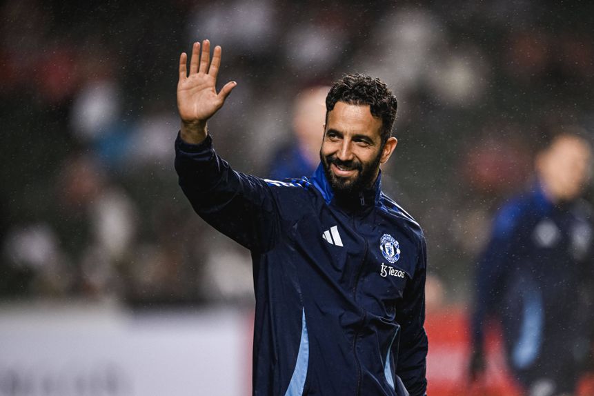 Ruben Amorim, treinador do Manchester United