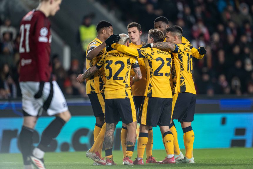 Inter frente ao Sparta