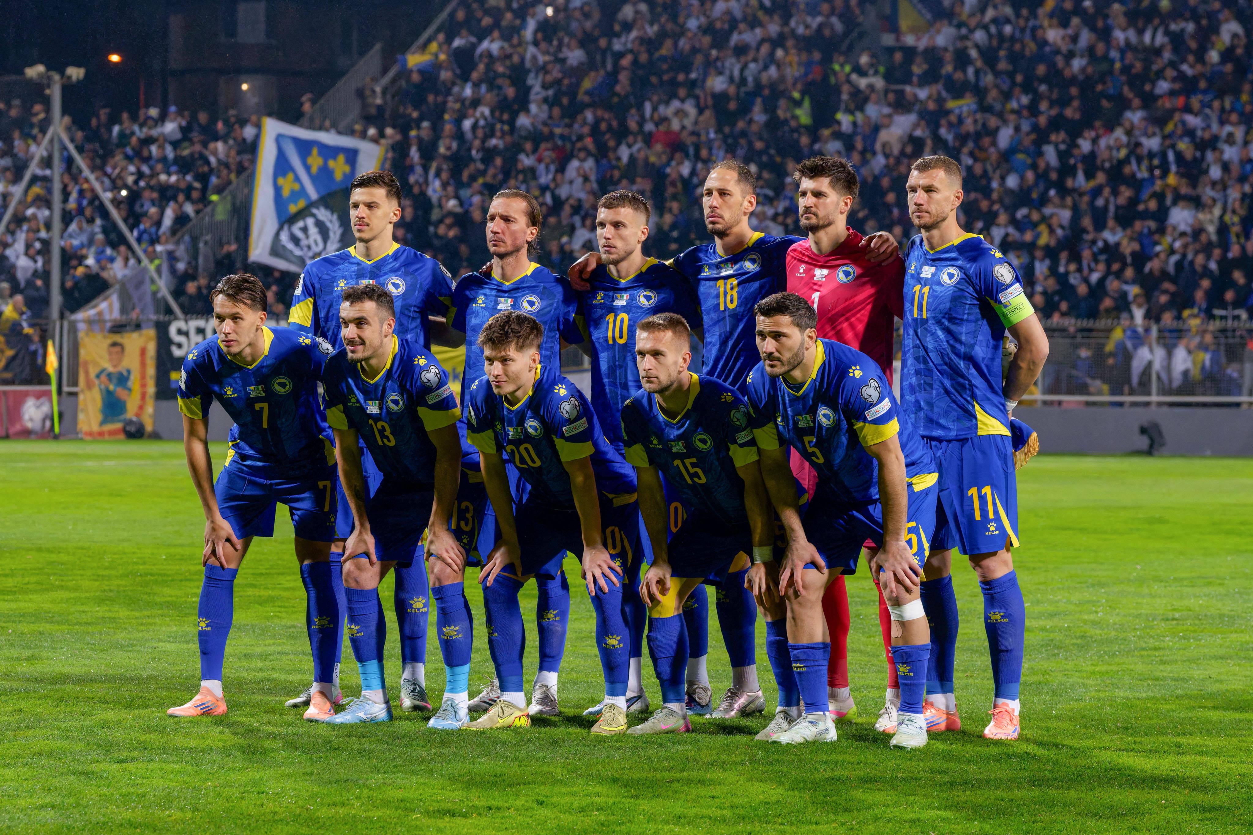 Seleção da Bósnia e Herzegovina (IMAGO)