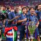 Quarteto luso venceu a Champions novamente ao serviço dos parisienses