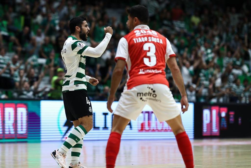 Tomás Paçó a festejar - Foto: Sporting