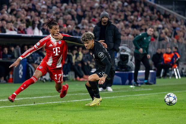 Maxi Araújo destaca duelo que teve com Olise na Champions - Foto: IMAGO
