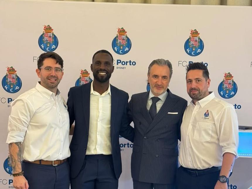 Silvestre Varela nas comemorações do 22.º aniversário da Casa FC Porto de Sydney - Foto: Silvestre Varela/Instagram