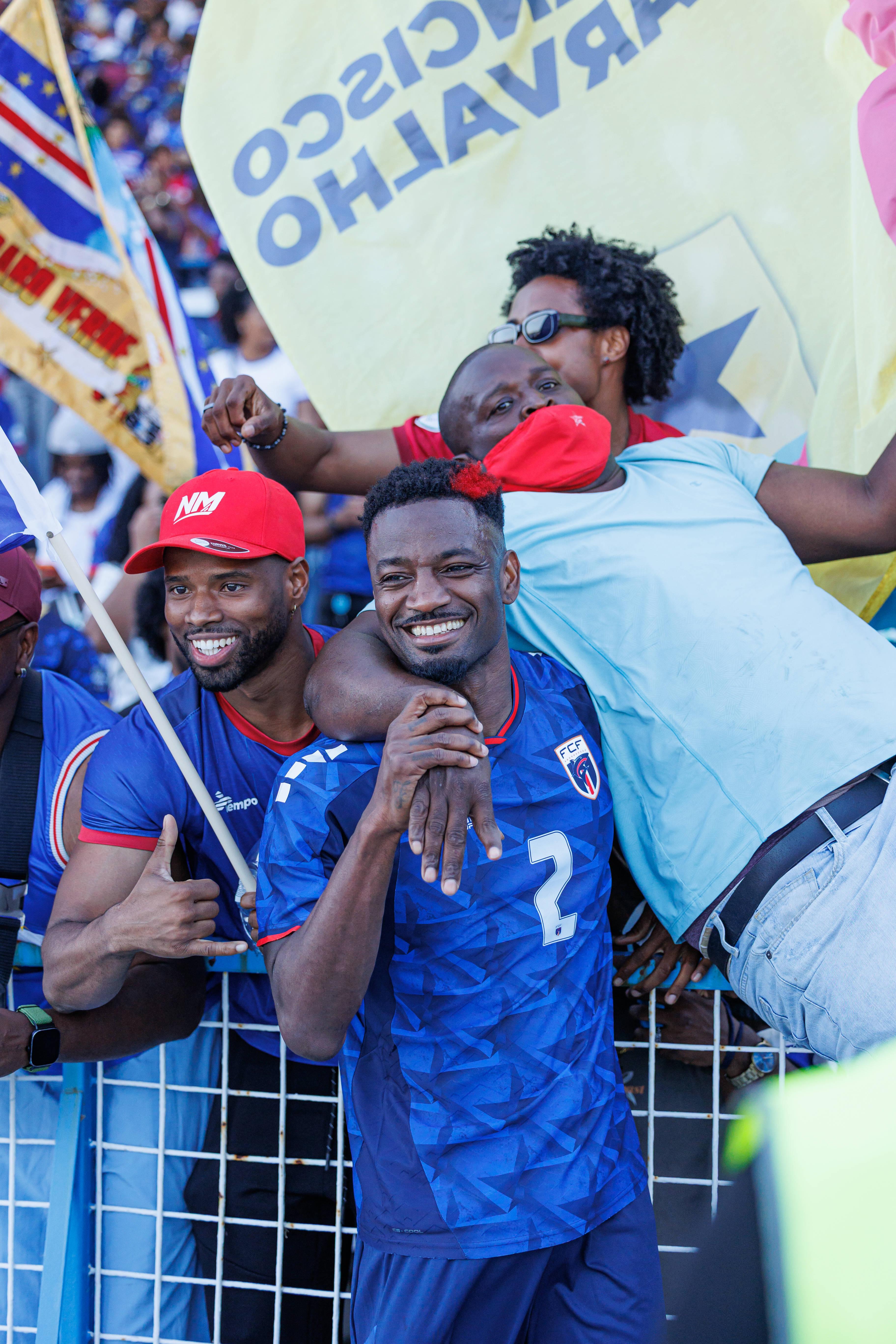 Stopira, central e capitão do Torreense, após jogo de Cabo Verde