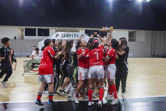 Benfica celebra. Foto FPF