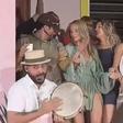 Ester Expósito no concerto de Bad Bunny