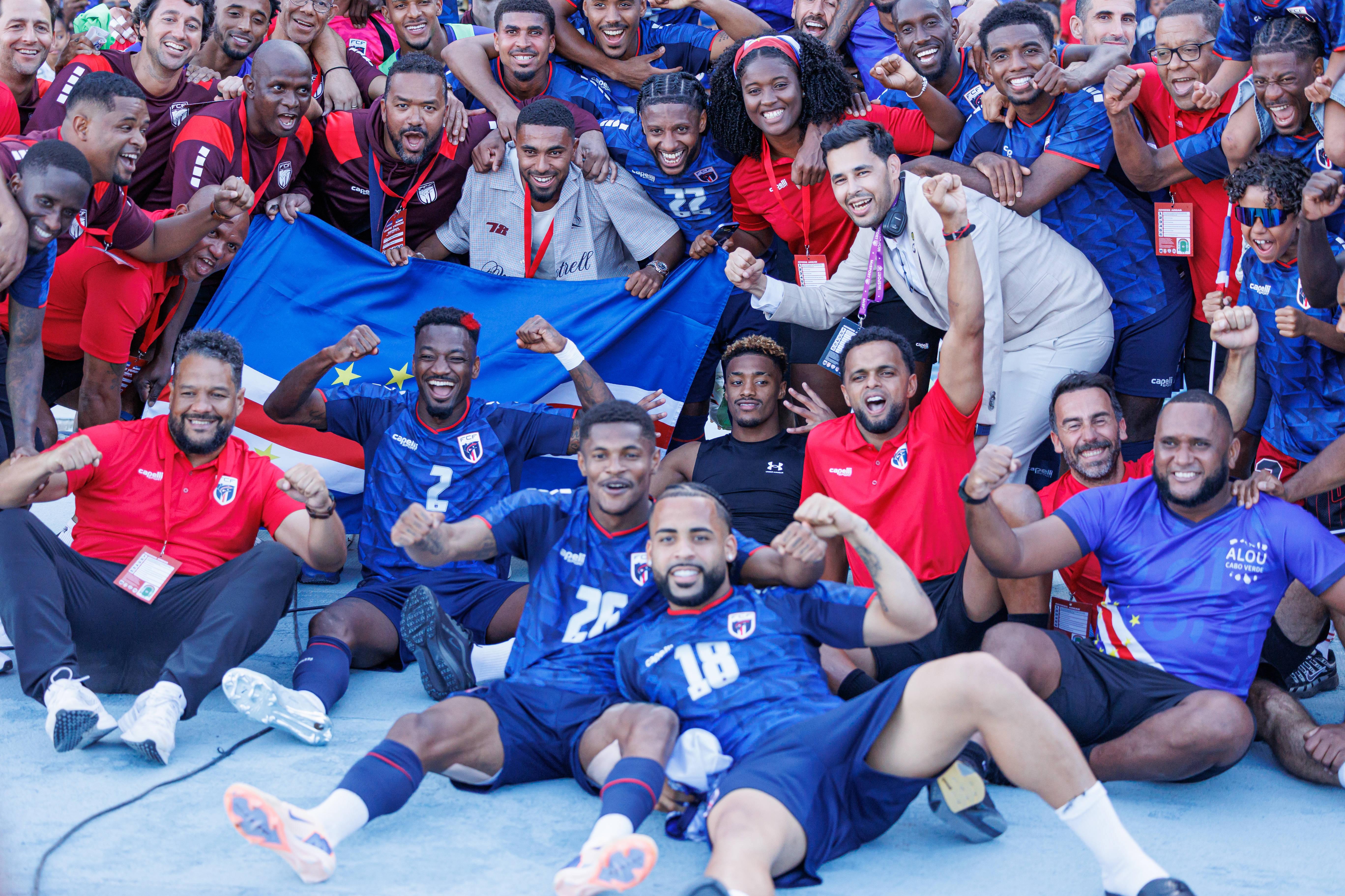 Foto de grupo de Cabo Verde