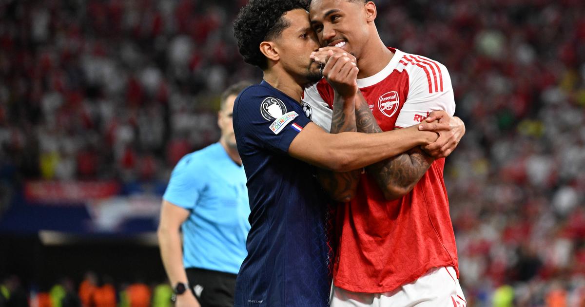 Marquinhos explicou gesto de consolo a Gabriel Magalhães