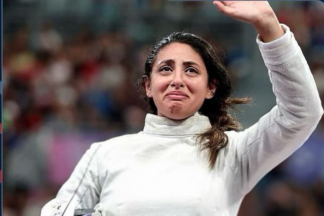 Paris 2024: esgrimista egípcia revela que competiu grávida de sete meses