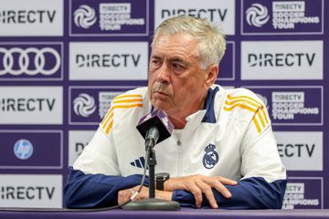 Carlo Ancelotti: «Plantel está fechado»