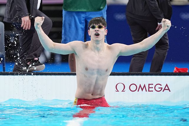 Paris 2024: Pan Zhanle bate recorde mundial em 100 metros livres