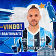 Oficial: Grémio apresenta Martin Braithwaite
