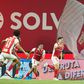 Obra de arte do camisola 39 dos guerreiros do Minho selou o apuramento para a próxima fase (Foto: Hugo Delgado/LUSA)