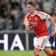Viktor Gyokeres fez a estreia pelo novo clube. Foto Arsenal/Instagram