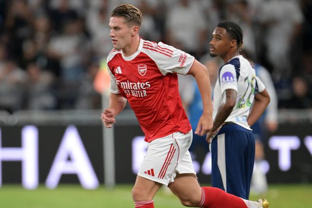 Viktor Gyokeres fez a estreia pelo novo clube. Foto Arsenal/Instagram