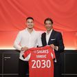 Ivanovic e Rui Costa. Foto Benfica