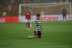 Trincão na Supertaça, perdida pelo Sporting frente ao Benfica (foto: Miguel Nunes)