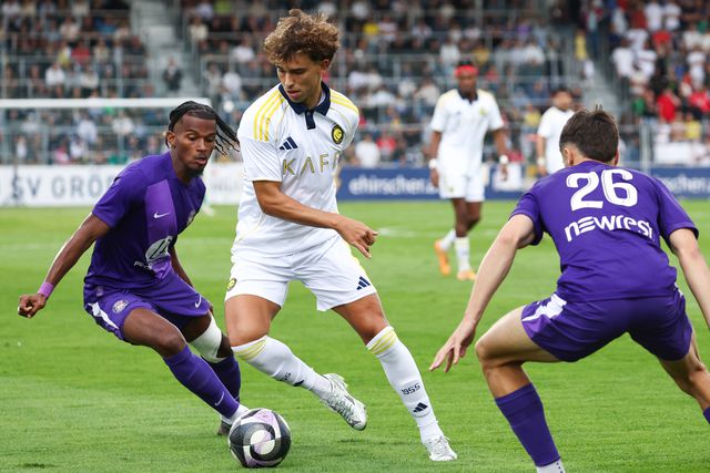 João Félix estreou-se pelo Al Nassr num jogo de preparação diante do Toulouse, realizado durante o estágio da Áustria
