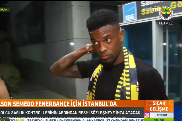 Mercado: Nélson Semedo já está em Istambul para reforçar Fenerbahçe