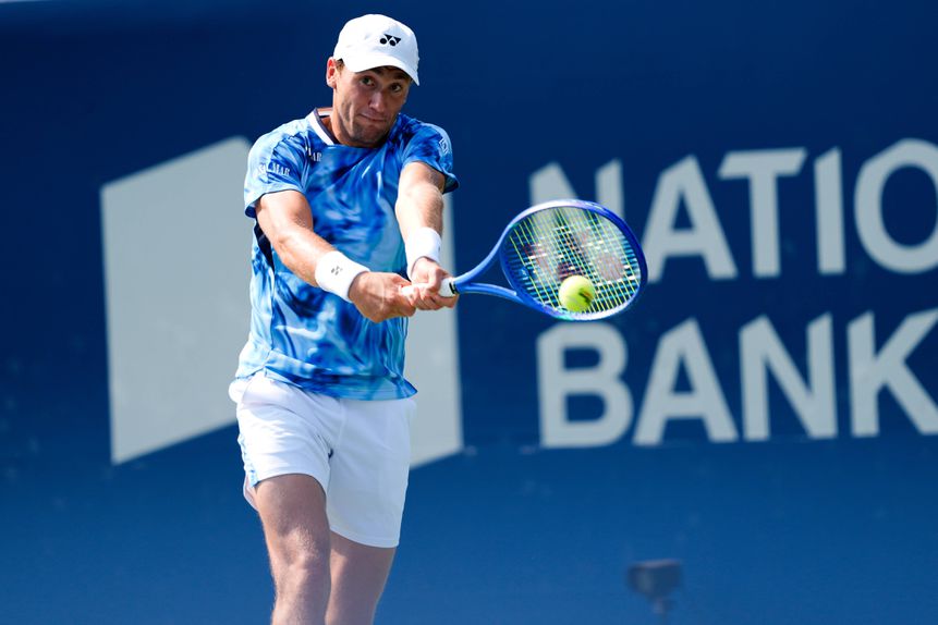 Nuno Borges derrotado por Casper Rudd