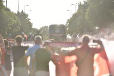 chegada do Benfica ao Estádio Algarve (foto: Miguel Nunes)