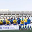 Equipas de Estoril e Belenenses Foto: Belenenses