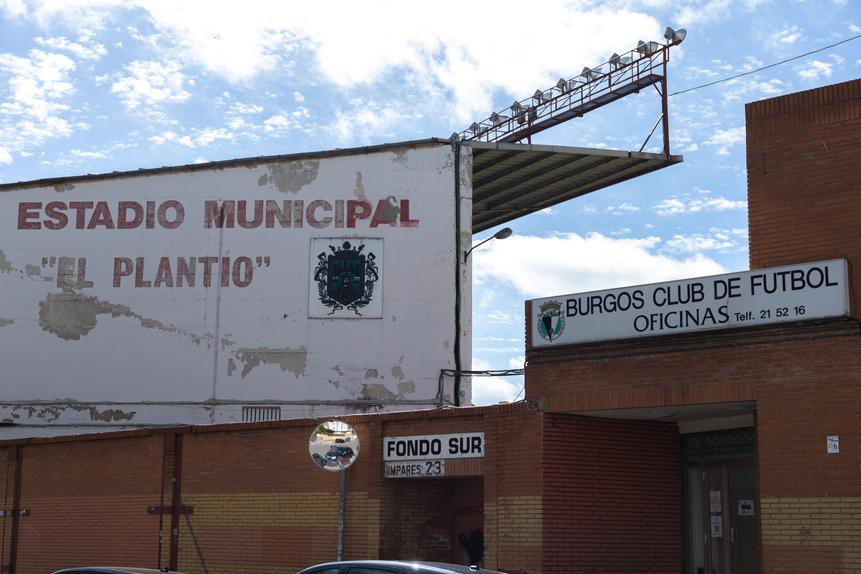 Estádio El Plantío, do Brugos, que pode ser a casa emprestada do Rayo Vallecano (Foto: CD Burgos)