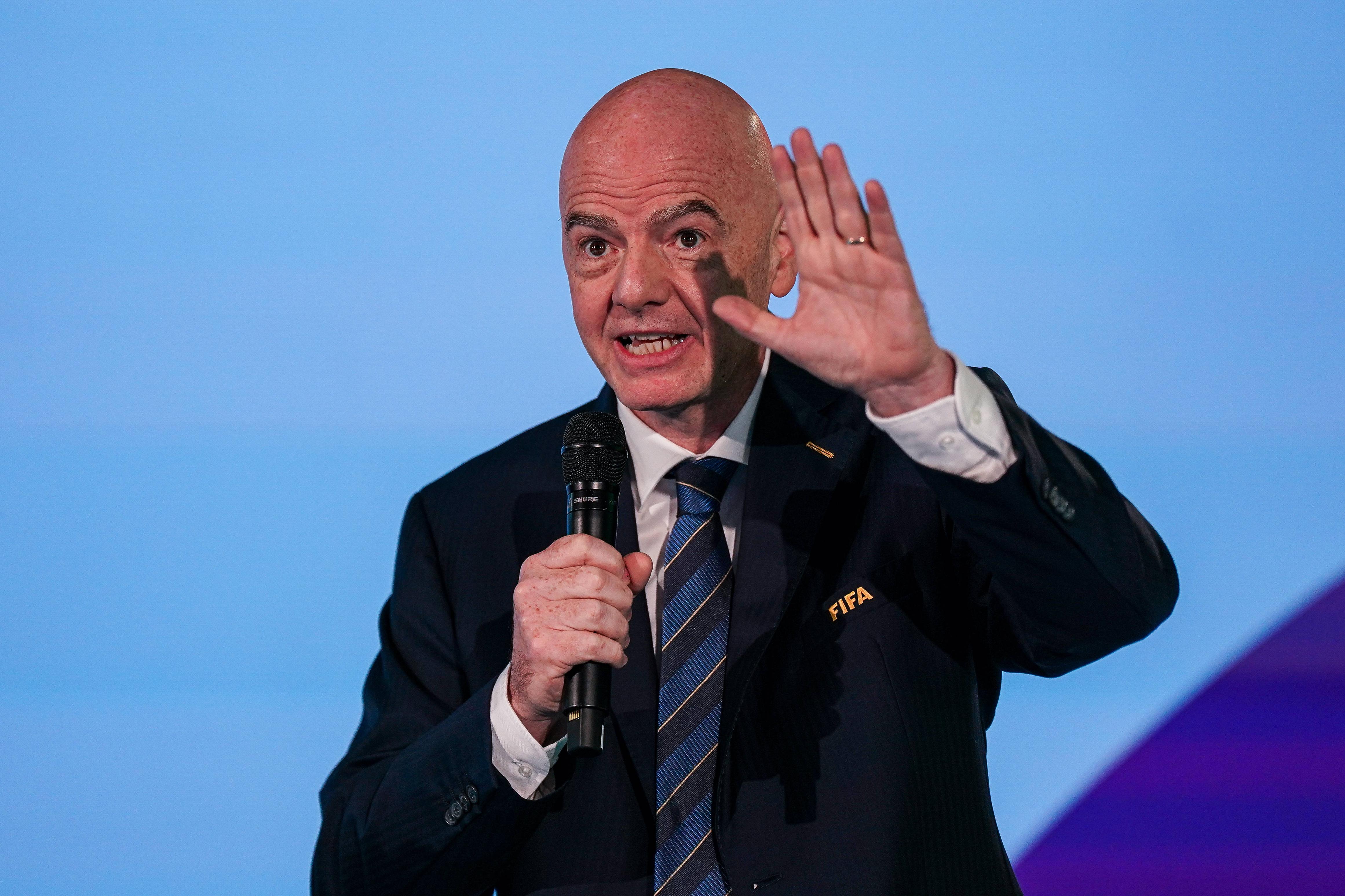 Gianni Infantino, presidente da FIFA - Foto: Imago