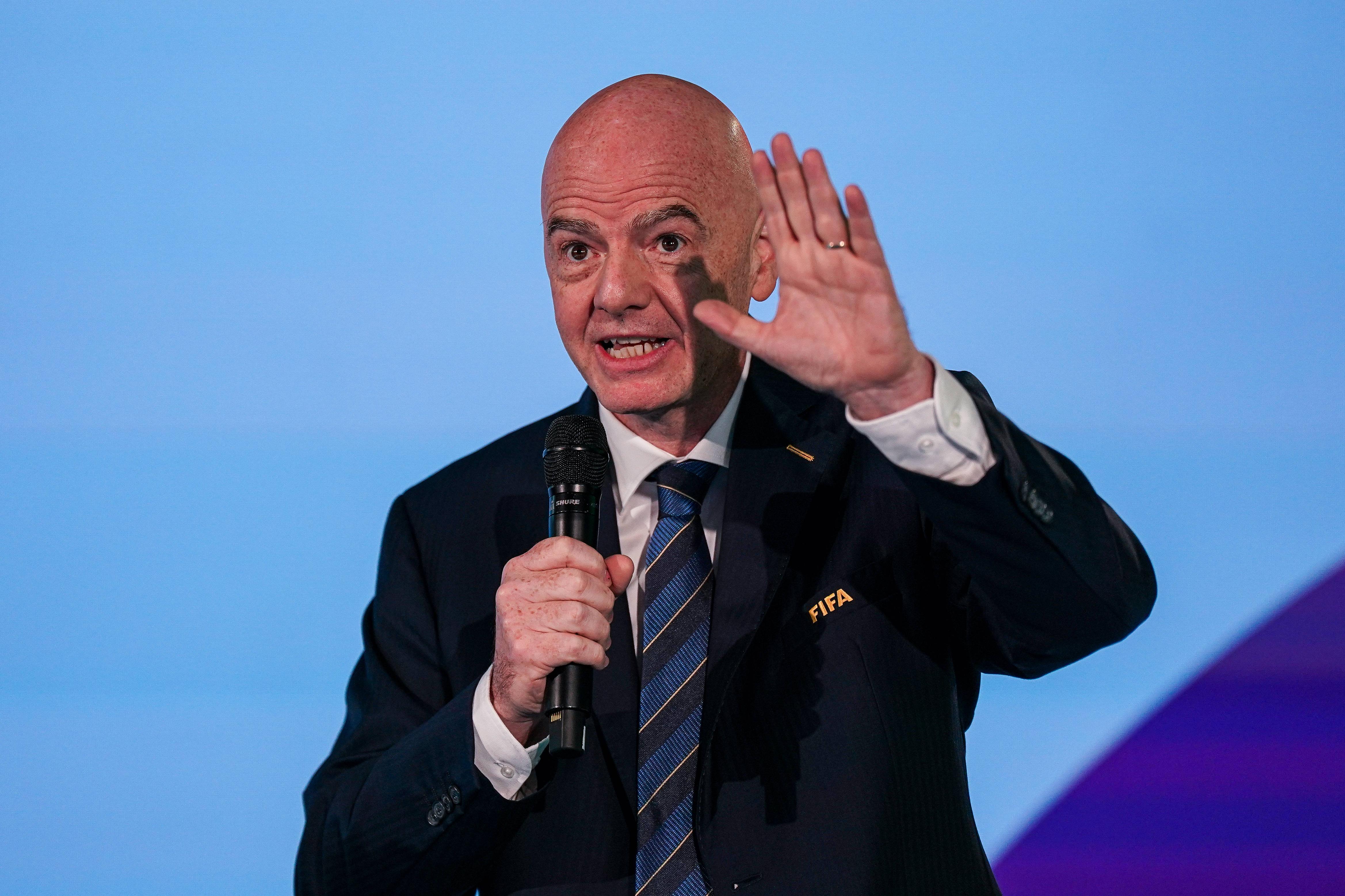Gianni Infantino, presidente da FIFA