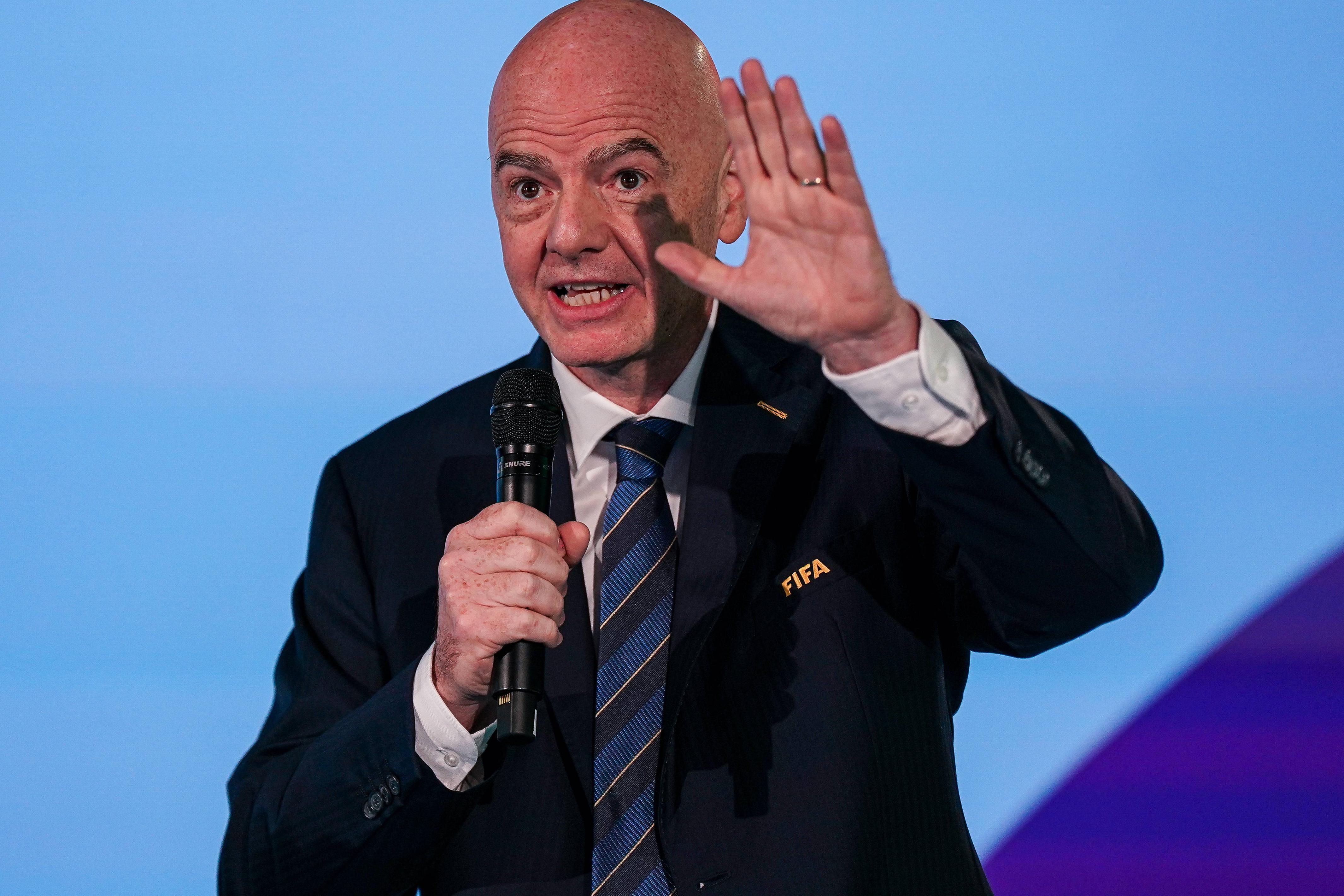 Gianni Infantino, presidente da FIFA - Foto: Imago
