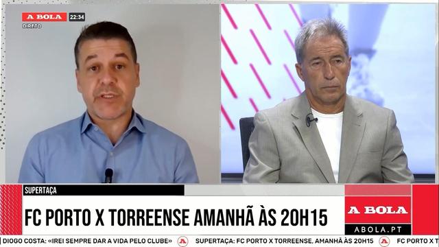 Supertaça: «Taça de Portugal tem de servir de alerta para o FC Porto