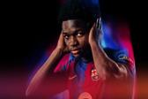 Jesse Bisiwu jogou 23 minutos contra o Benfica na meia-final da Youth League - Foto: Barcelona